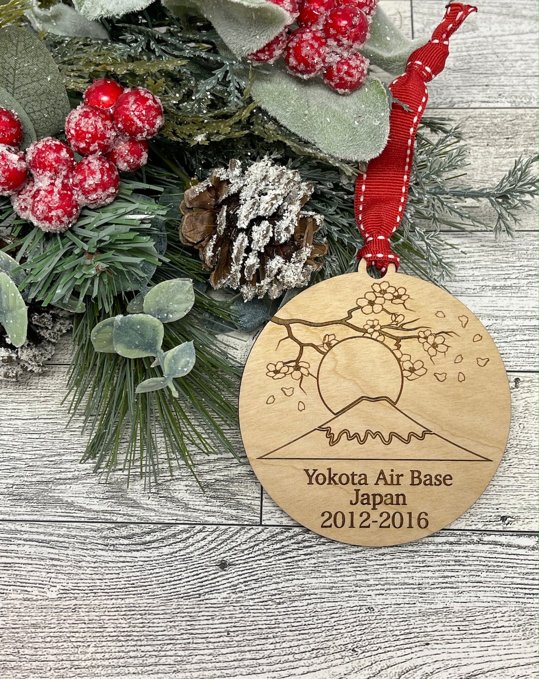 Yokota Air Base Japan Ornament Etsy