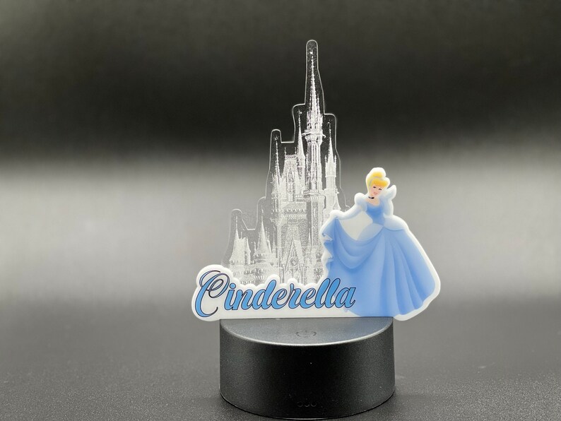 Disney Princess LED Display Cinderella Etsy