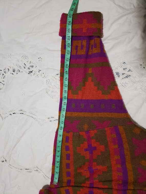 IB Diffusion Colorful Aztec Pattern Long Cardigan… - image 10