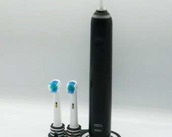 Oral B Electric Toothbrush holder | Home | Bathroom | Hygiene | Useful | Custom made | Fun | Striped