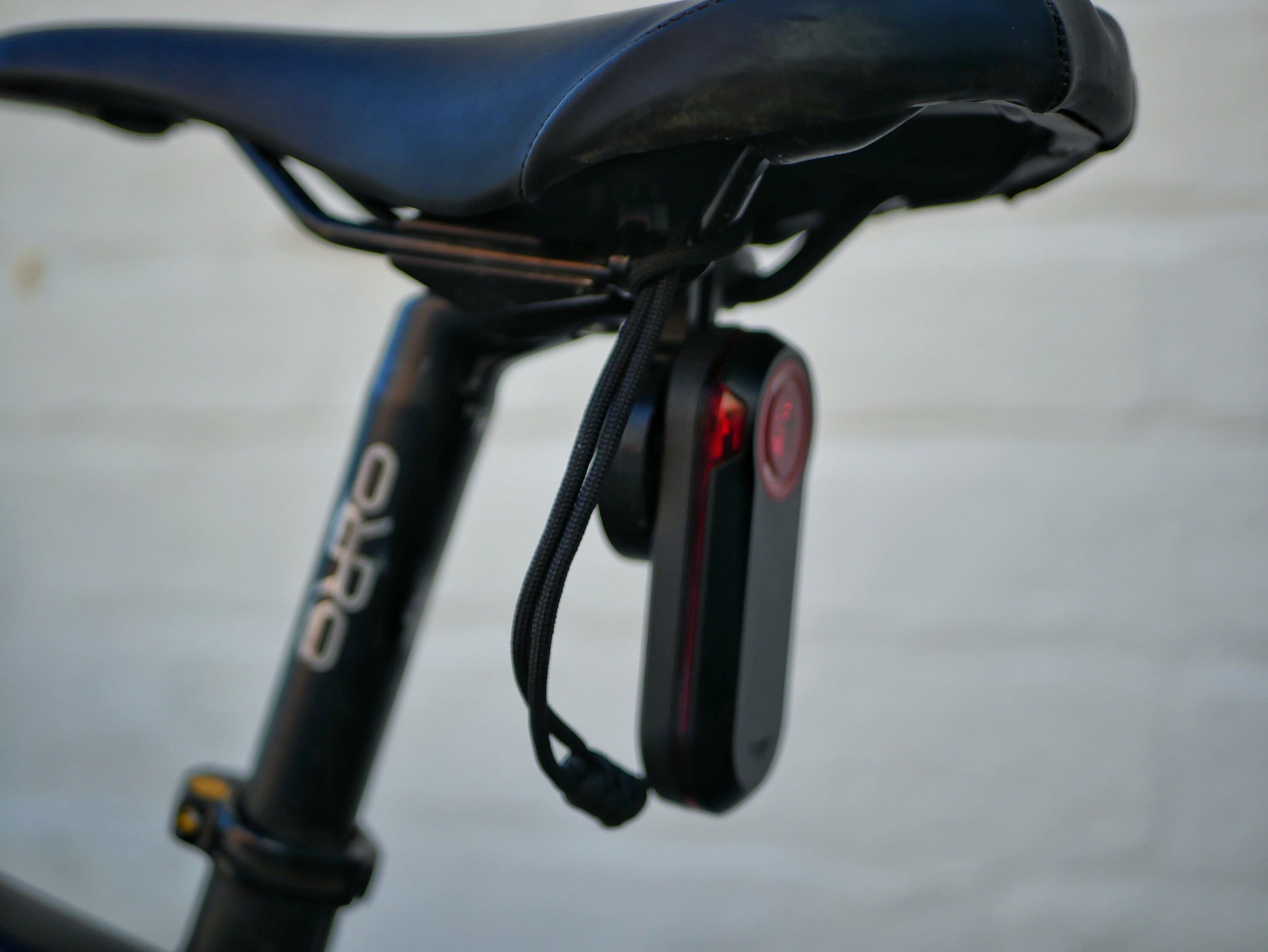 Garmin Varia Radar Saddle Bag Mount Clamps to Saddle Bags Garmin Varia