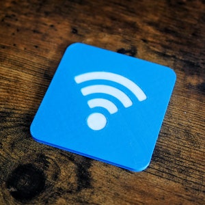 NFC WiFi Coaster - tap to connect to WiFi seamlessly | NFC | Gadget | Tech | Home | Guests | Cafe | Bar