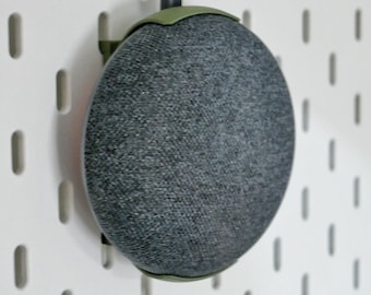 Ikea SKÅDIS  Google Home Mini Holder | 3D Printed Pegboard Mount | Smart Home | Home Office | UK Seller