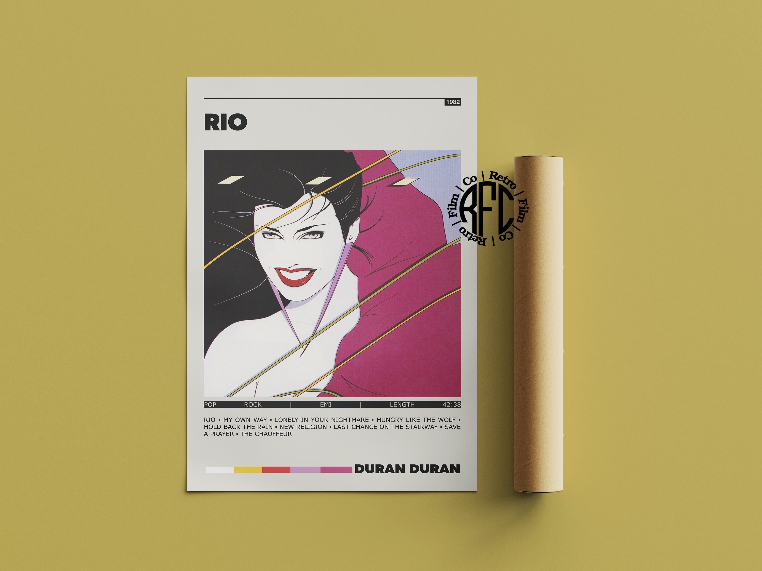Duran Duran Rio Premium Matte Vertical Posters