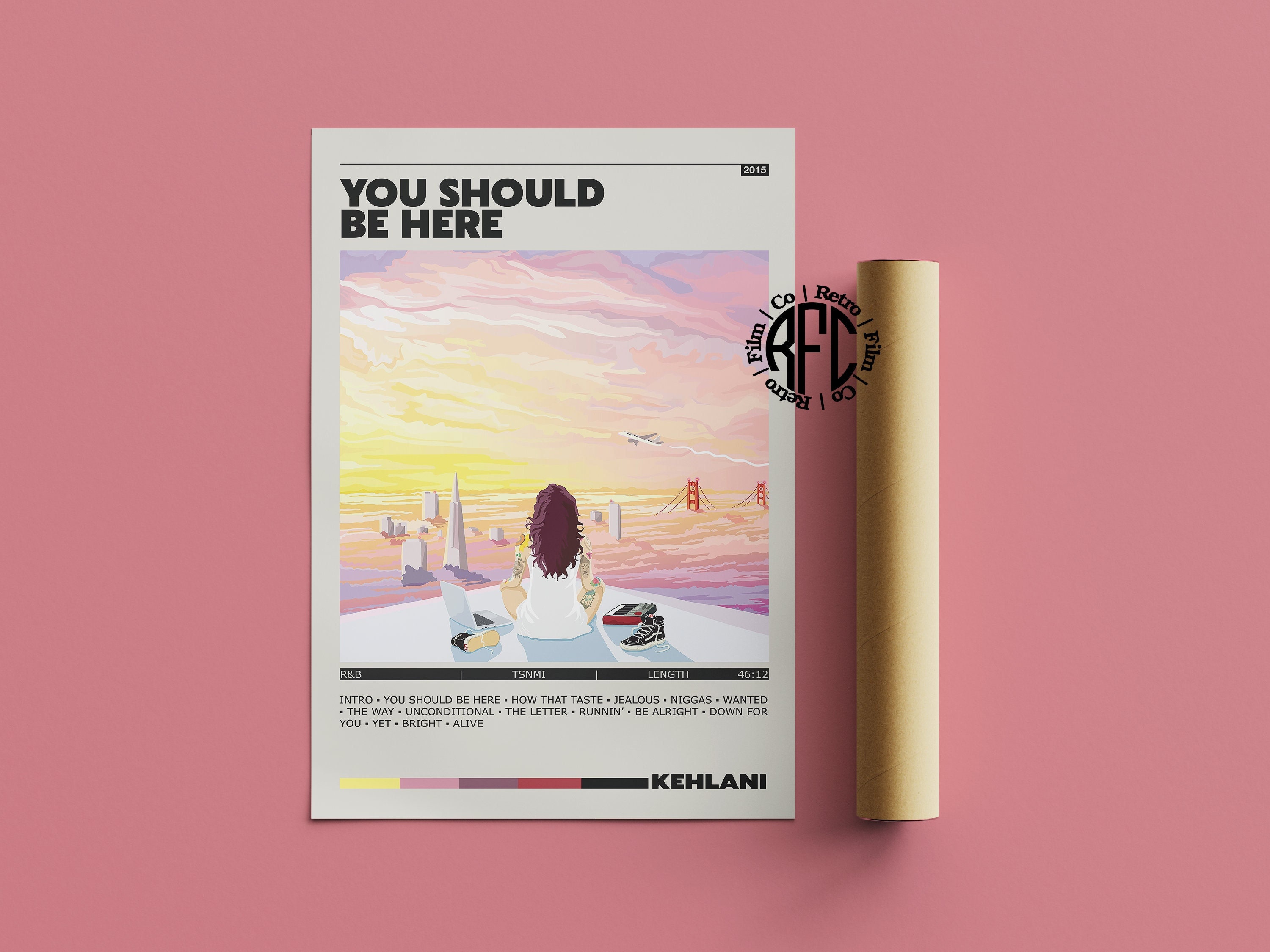 Discover Kehlani You Should Be Here Poster