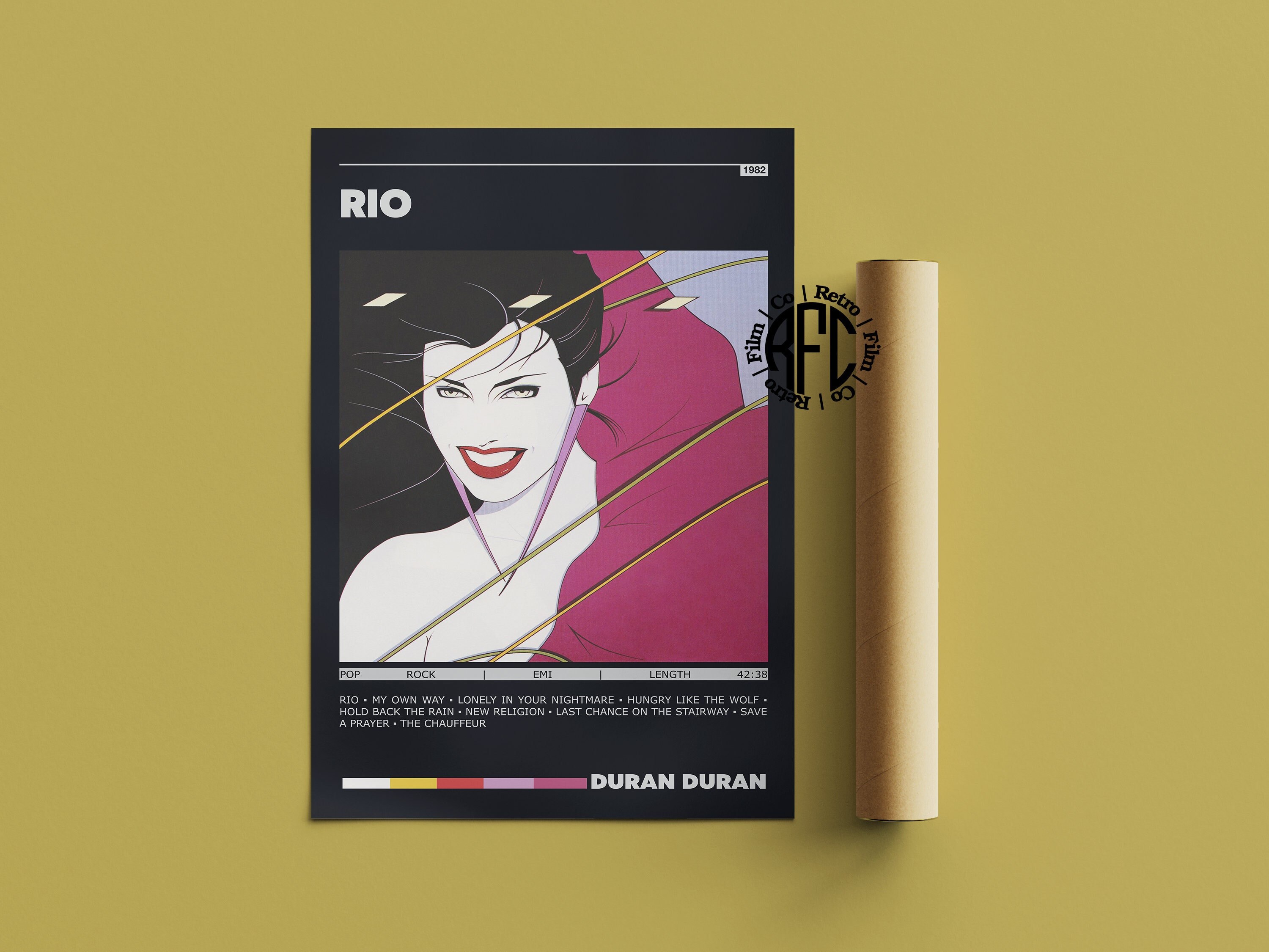 Duran Duran Rio Premium Matte Vertical Posters