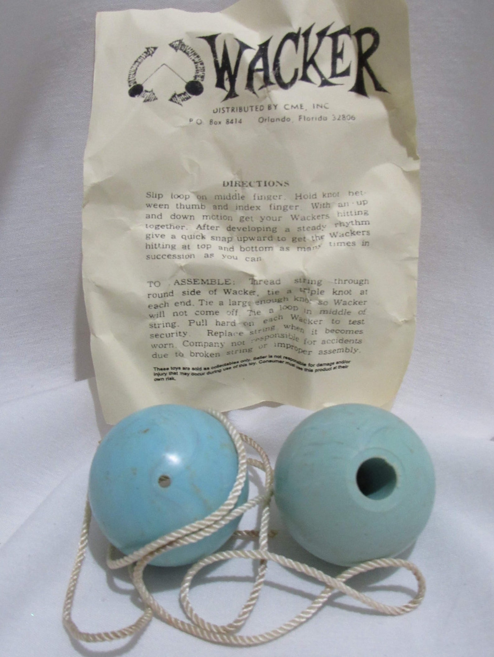 Clackers. Klackers, Click Clack. Kaknockers. Whackos. Wackers. Vintage