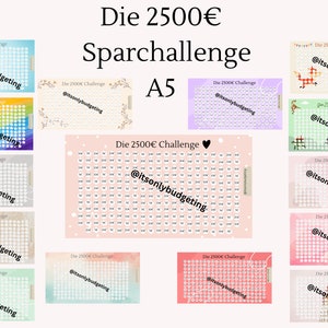 A5 2500 Euro Challenge // Envelopmethode//Opslaan