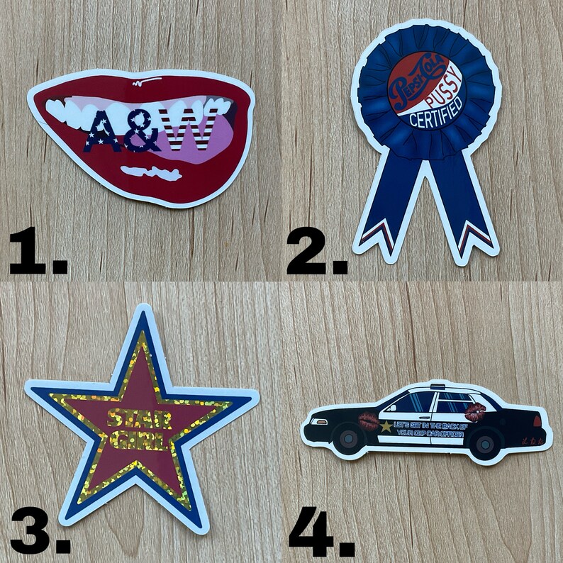 Aesthetic Lana Del Rey Sticker Pack, Laptop Sticker, Water Bottle ...