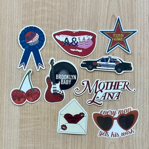 Cherry Sticker Stickers for Hydroflask Laptop Stickers Waterproof Stickers Coquette  Stickers Lana Del Rey Sticker 
