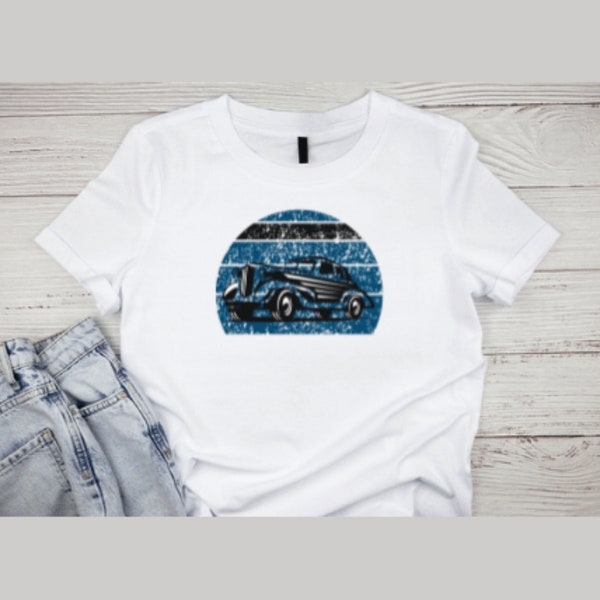 Car tshirt design, Transparent PNG for tshirt or hoodie, Black and blue PNG design, Men, Youth, baby boy