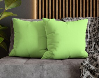 Spun Polyester Square Pillowcase