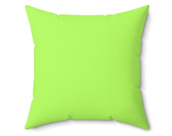Almohada cuadrada de poliéster hilado