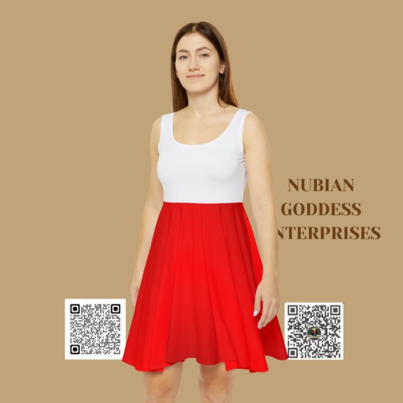custom print skater dress Best Friend Matching Skater Dresses