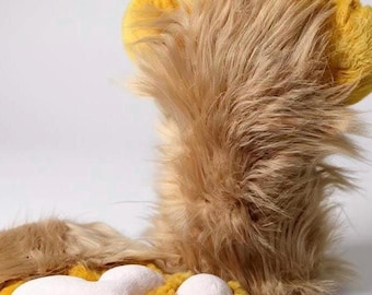 Beige Fursuit Paws with Pink Mink Paw Pads, Furry Paws, Cosplay Gloves, Fursuit Puffy Paw, Furry Costume, Halloween Costume, Cat Fursona,