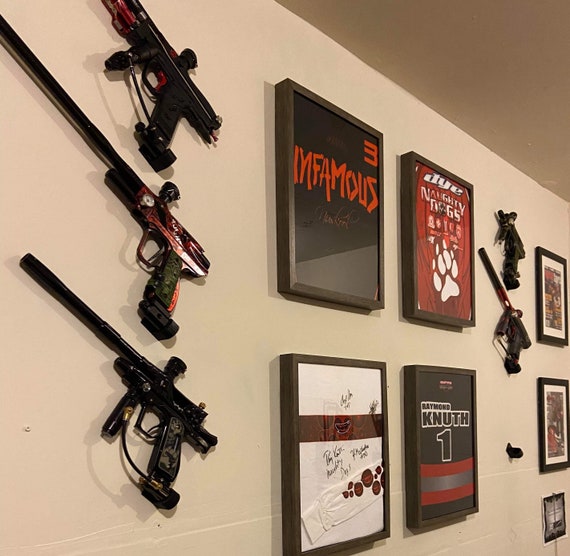 Paintball Marker Wall Mounts Etsy