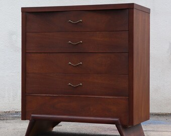 Mahogany Tall Dresser