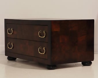 Burl Chest of Drawers