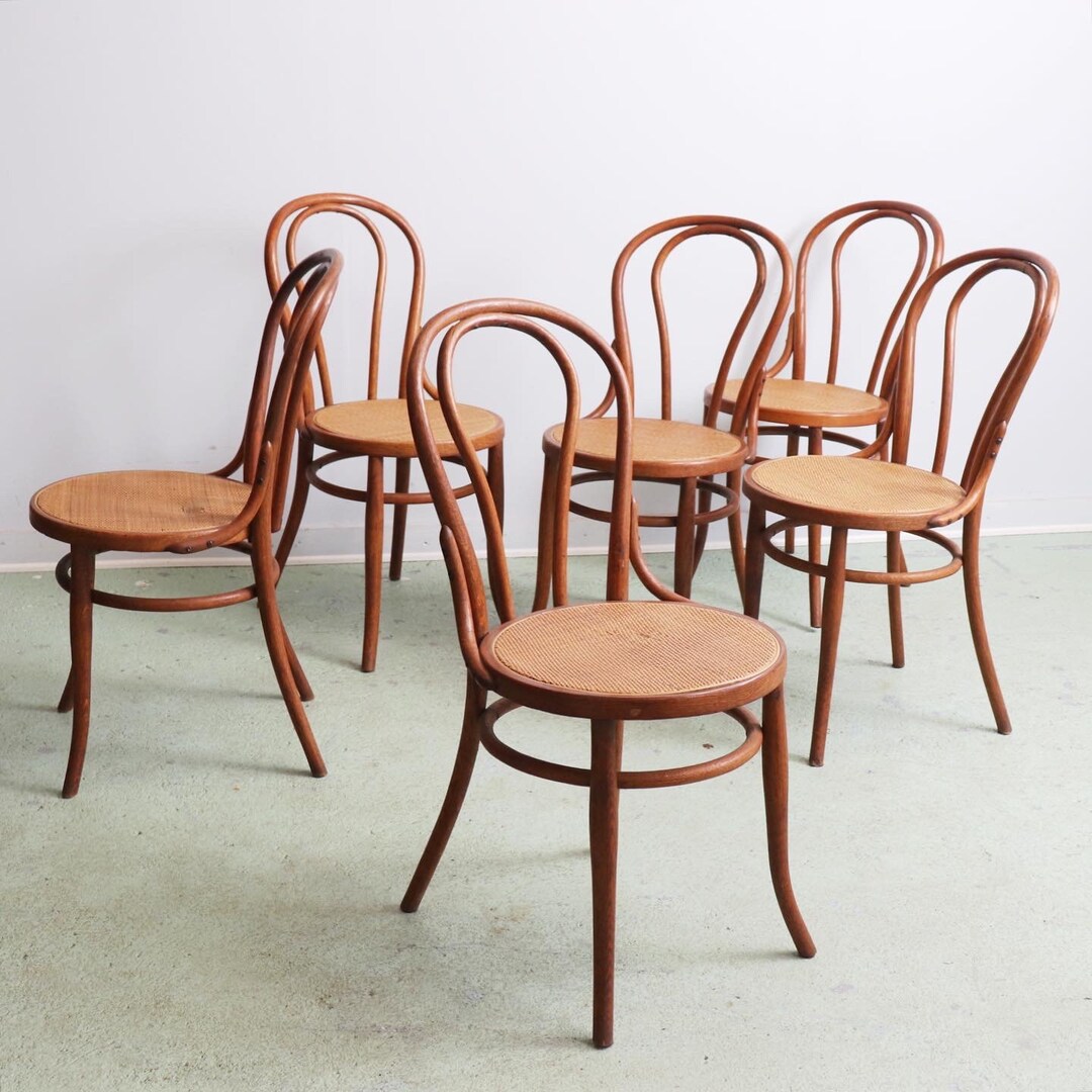 Vintage Bentwood Chairs in the Style of Etsy New Zealand
