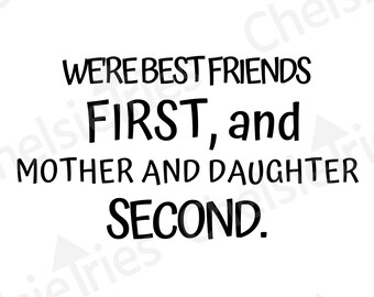Gilmore Girls Quotes for Digital Download | Memorable Quotes to Print in Black and White or with Pink Background