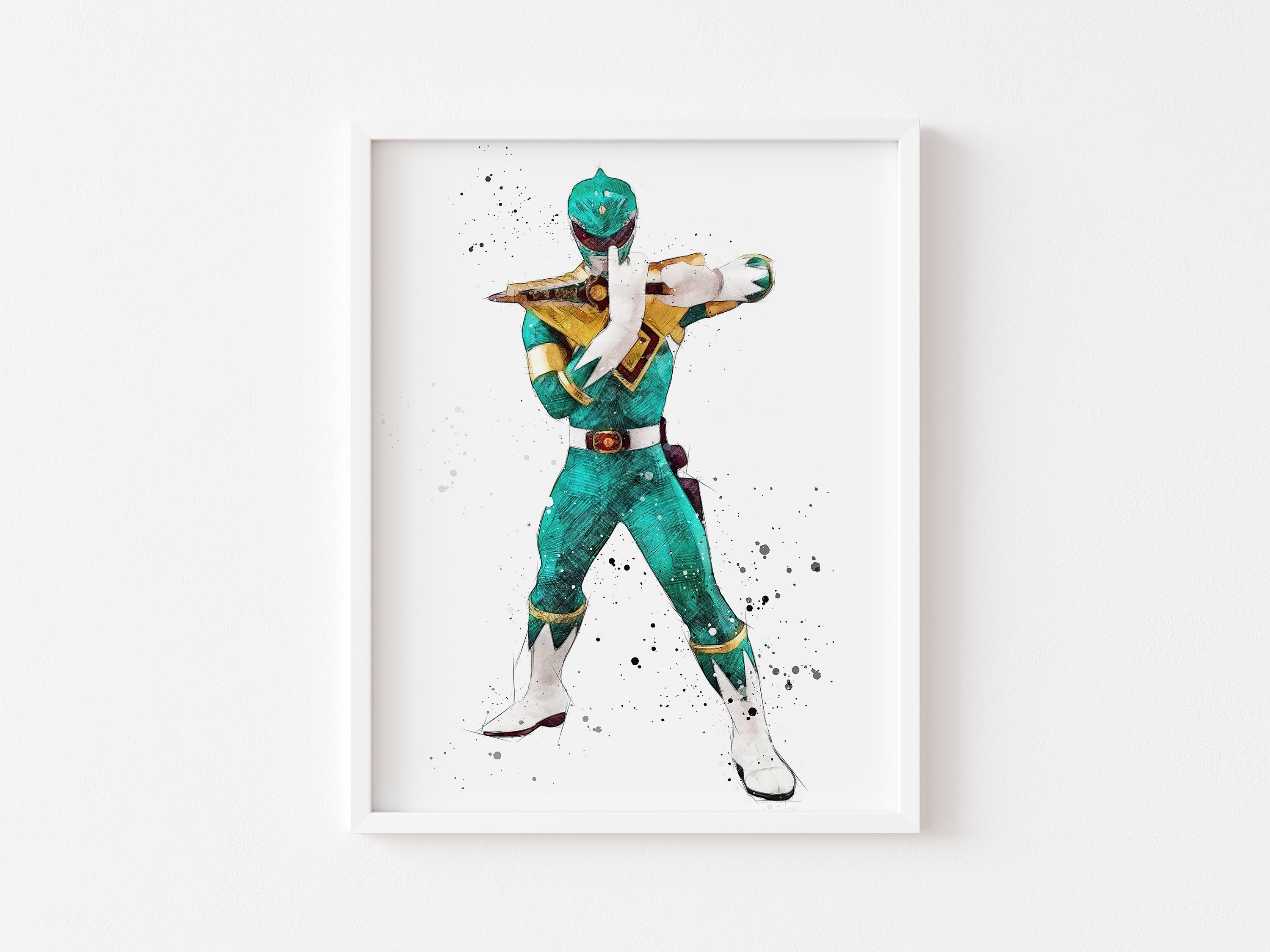 Printable Power Rangers Prints Power Rangers Wall Art Power Rangers ...