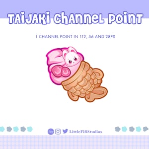 Bunny Ice Cream Channel Points for Twitch, Channel Points for Twitch, Custom Twitch Emotes, Bunny Emotes