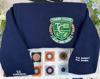 Tommen College Embroidered Sweatshirt, Boys of Tommen Hoodie, Binding 13 Merch for Book Lovers.