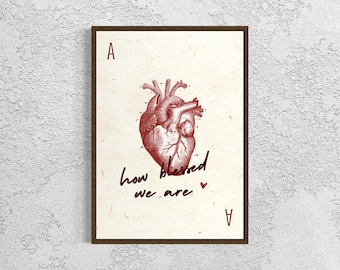 How Blessed we are | Modern Art | Living room Bedroom | Wall Art | gratitude | spiritual Islamic Wall Art | Home decor Gift