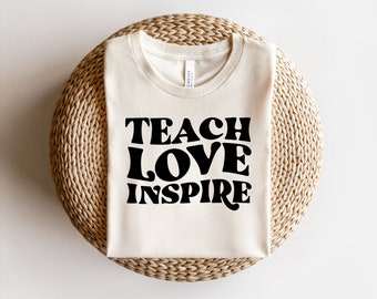 Teach, Love, Inspire | PNG | SVG| JPG