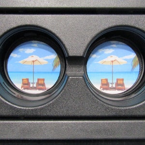 Beach Life Neoprene Car Coasters: Tropical Car Decor (Set of 2)