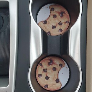 Cookie-Auto-Untersetzer, Neopren-Auto-Untersetzer, Autozubehör, Auto-Dekor, Auto-Untersetzer, Getränkehalter-Untersetzer, Gummi-Auto-Untersetzer, Autoanhänger