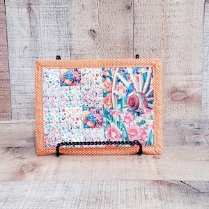 Spring Birds Mug Rug,Quilted Mug Rug,Spring Mug Rug,Coffee Bar Decor,Coffee Coasters,Quilted Coasters,Spring Decor, Spring Coffee Bar