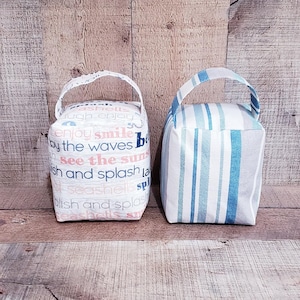 Nautical Decor, Coastal Decor,  Door stopper, Fabric Door Stopper,  Decorative Door Stopper, Filled Door Stopper, Indoor Door Stoppers
