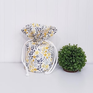Yellow Bathroom Decor,Toilet Paper Cover,Spare Tissue Roll, Spare Tissue Cover, Bathroom Decoration, Fabric Toilet Paper Holder,Yellow Decor