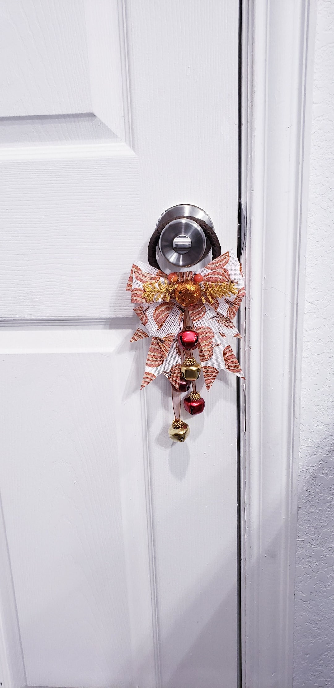 Fall Door Knob Decor,door Knob Hanger,harvest Decor, Fall Door Decor