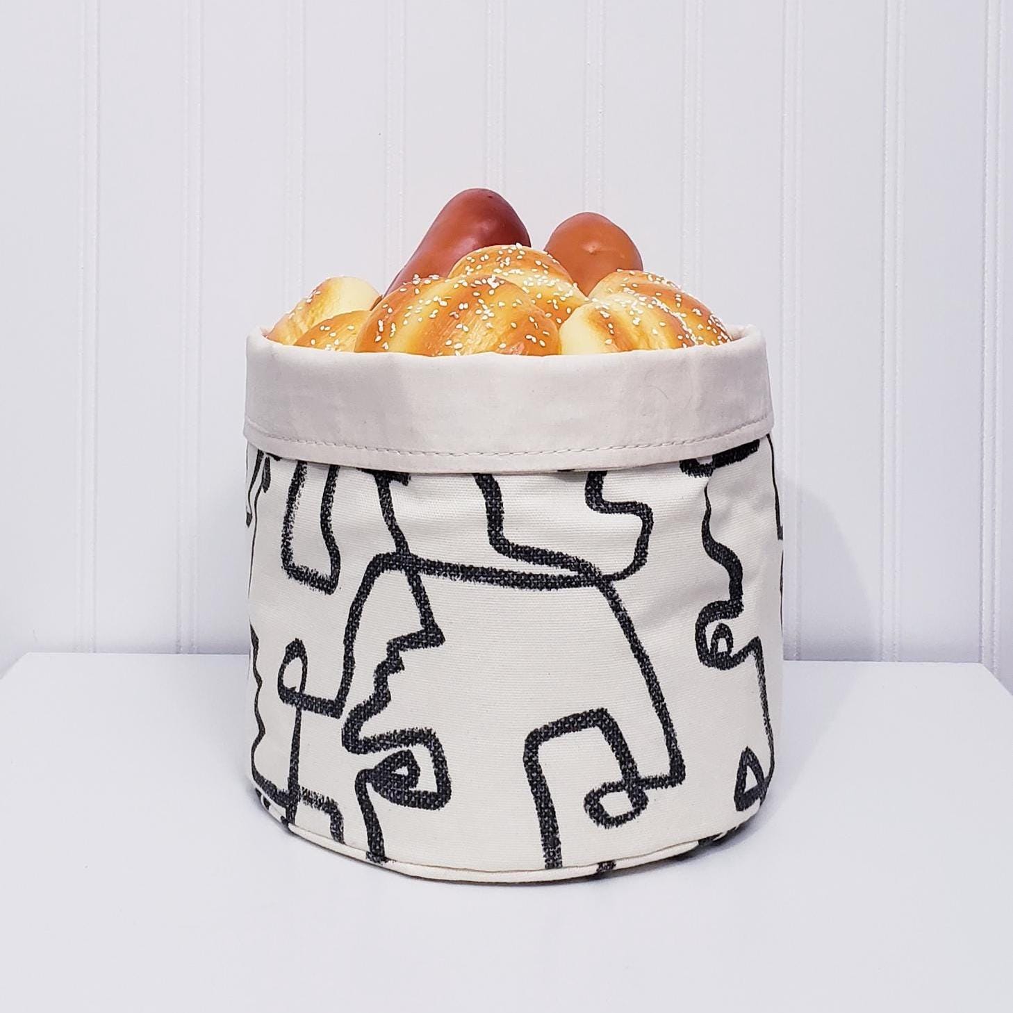 Corbeilles Et Sacs à Pain En Tissu, L'élégance Au Quotidien