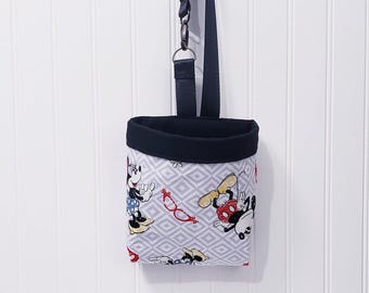 Car Trash Can,Car Travel Bag,Car Storage Bag,Washable Trash Can,Fabric Trash Can, Car Trash Bin,Car Organizer,Mickey Mouse, Minnie Mouse