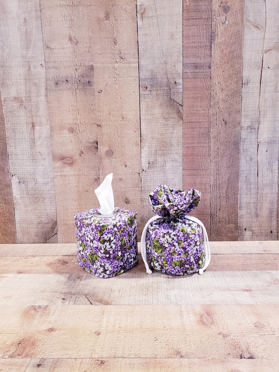 Purple tissue sale cover