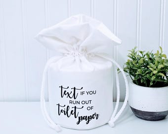 Humorvolles Dekor, Weiße Ersatzpapierrolle, Toilettenpapierbezug, Badezimmerdekoration, Toilettenpapierhalter aus Stoff, Toilettenpapierbezug