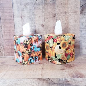 Fall leaves Decor,Harvest Decor, Decorative Cover, Tissue Cover, Square Tissue Holder, Fall Decor,   Fall Tissue Case, Farmhouse Decoration