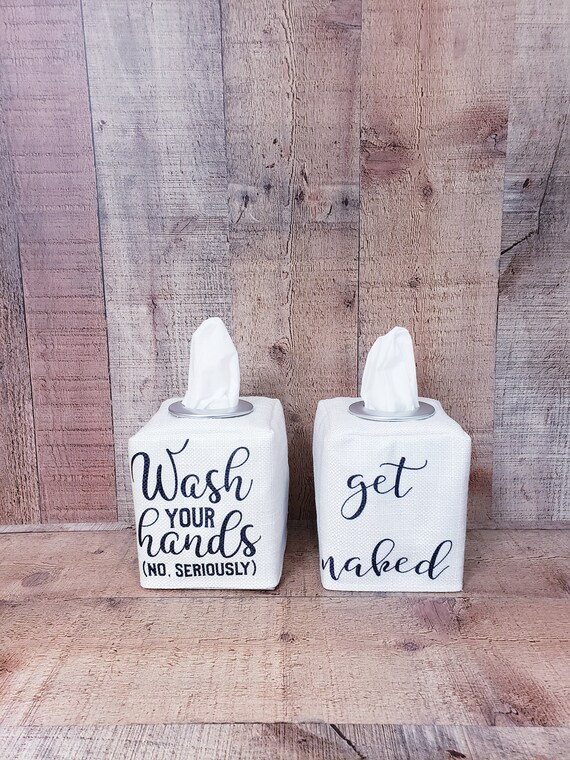 Humorous Decor,tissue Box Cover,tissue Box Holder, Bathroom