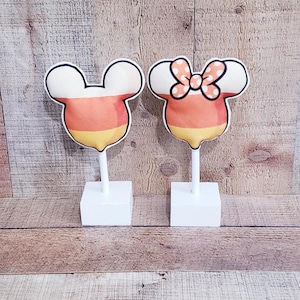 Candy Corn Decor,Mickey Tiered Tray Decor,Farmhouse Mickey Decor,Mickey and Minnie Decor,Halloween Tier Tray,Candy Corn,Cute Halloween Decor