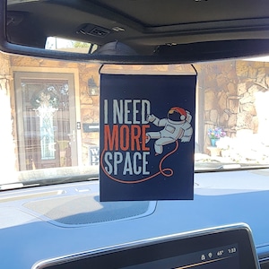 Rearview Mirror Hanger: Colorful Car Decor - I Need More Space