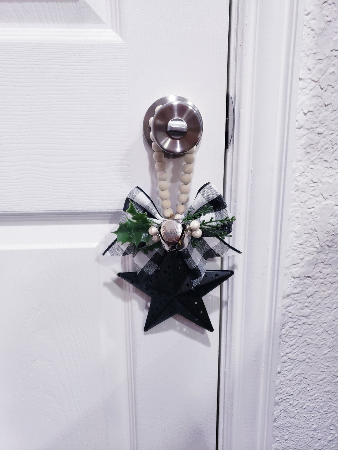 Christmas Door Decor Door Knob Decor Christmas Door Knob - Etsy