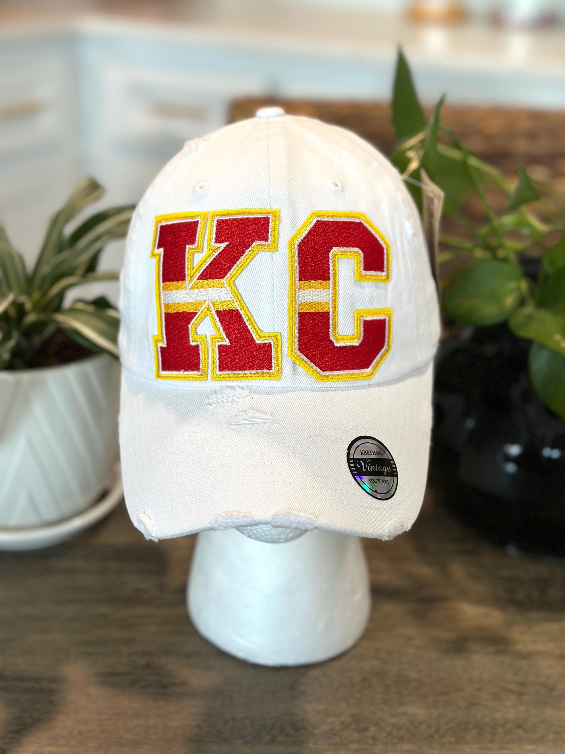 NWT Rhinestone Kansas City Chiefs Hat Kansas City Chiefs Rhinestone Hat - Etsy main image 2