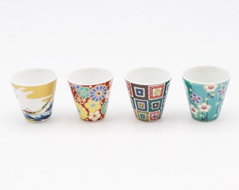 Kutani Ware Handmade Cup (2.16x 2.08) Made in Japan