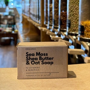 Sea Moss, Shea butter & Oat soap infused bar