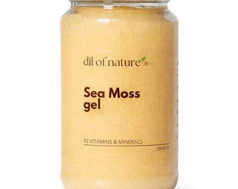 Gel di muschio marino di Santa Lucia - Biologico, raccolto in natura, vegano