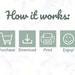 Punctuation English Classroom Posters Set of 12, Boho Classroom Decor ...