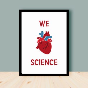 Funny Science Poster, Science posters, Biology Poster, Human Anatomy Poster, Science Classroom Decor, Science Classroom Wall Art, Teacher
